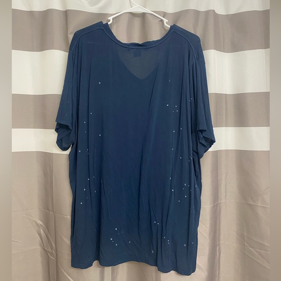 XXL Women’s Rock and Roll Denim T-Shirt - Picture 2 of 3